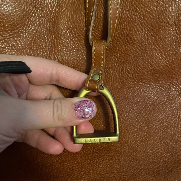 Lauren Ralph Lauren Leather Tote - Picture 3 of 9